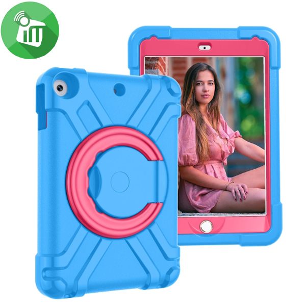 Rotating Stand Swivel Bracket Series Safe Rubber Shockproof Case For iPad 10.2/Pro 10.5 (2017)/Air (2019) - Image 3