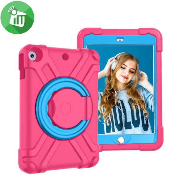 Rotating Stand Swivel Bracket Series Safe Rubber Shockproof Case For iPad 9.7 (2017/2018) - Image 5