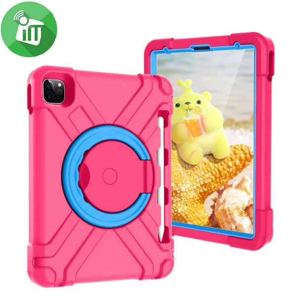 Rotating Stand Swivel Bracket Series Safe Rubber Shockproof Case For iPad Pro 11 (2020) - Image 3