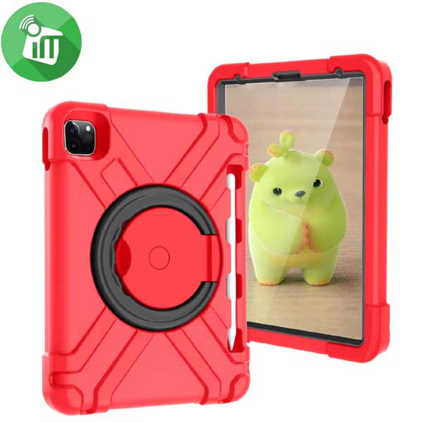 Rotating Stand Swivel Bracket Series Safe Rubber Shockproof Case For iPad Pro 11 (2020) - Image 4