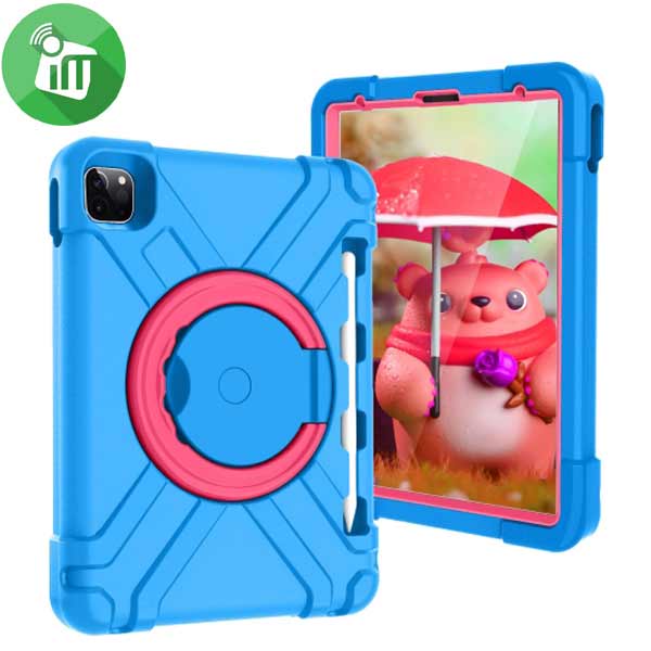 Rotating Stand Swivel Bracket Series Safe Rubber Shockproof Case For iPad Pro 11 (2020) - Image 2
