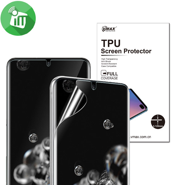 VMAX Invisible Film 5.0 TPU Screen Protector Samsung Galaxy S20 Ultra