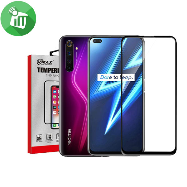 Vmax 2.5D Full Glue Full cover Glass Screen Realme 6