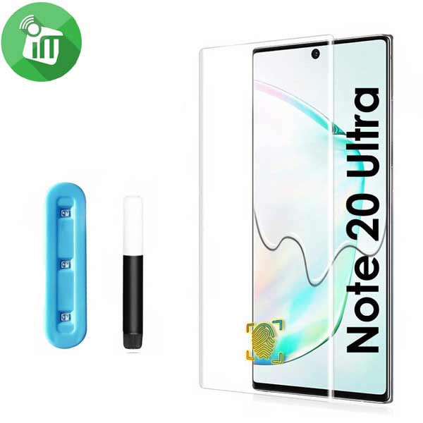 iScreen UV Full Glue Curved Glass Screen Protector Samsung Galaxy Note 20 Ultra