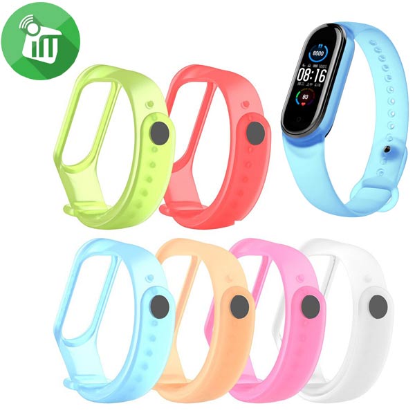 jelly silicon Strap Band For Xiaomi Mi Smart Band 5