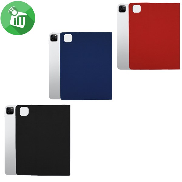 3D Basic Series Leather protection Case with Pencil Holder For iPad Pro 12.9 (2020)