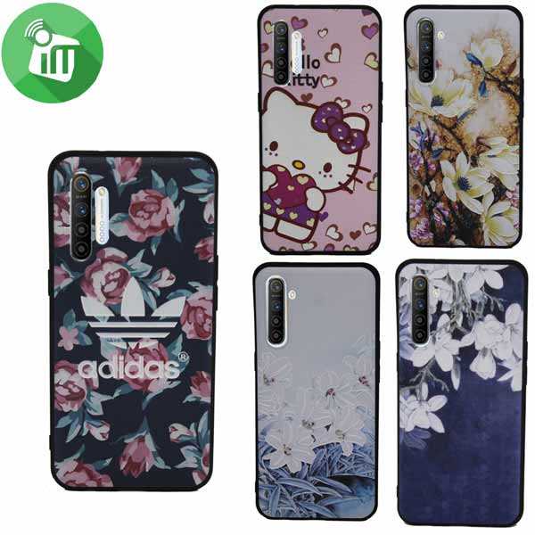 3D Flowers Series Greative TPU case For Realme XT