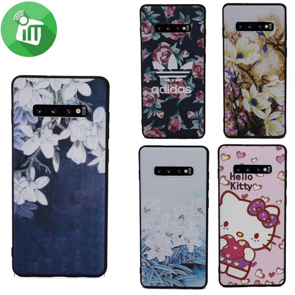 3D Flowers Series Greative TPU case For Samsung Galaxy S10 Plus