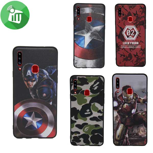 3D HEROS Series Greative TPU case For Samsung Galaxy A20s