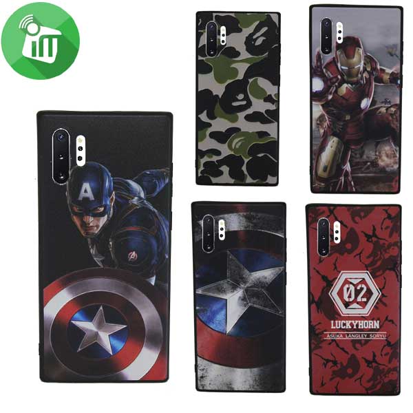 3D HEROS Series Greative TPU case For Samsung Galaxy Note 10 Plus