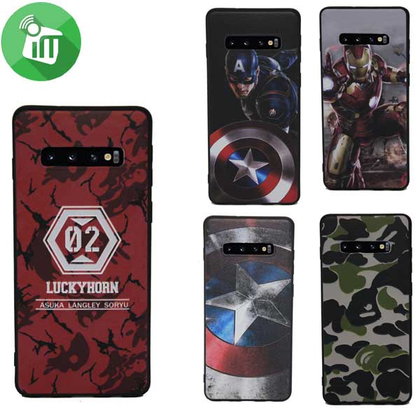 3D HEROS Series Greative TPU case For Samsung Galaxy S10 Plus
