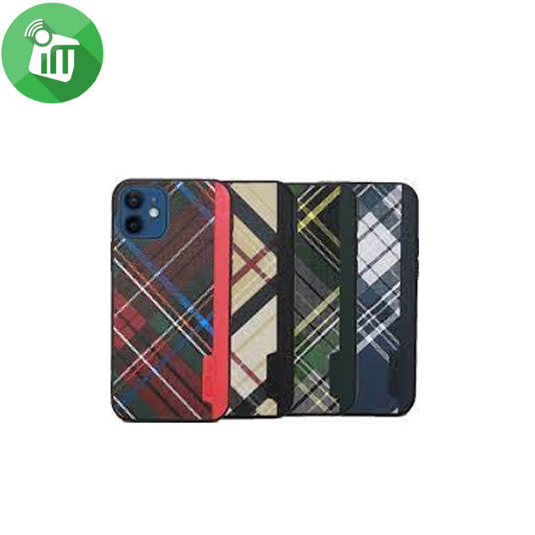 GKS Plaid Series Leather Case For iPhone 12 / iPhone 12 Pro