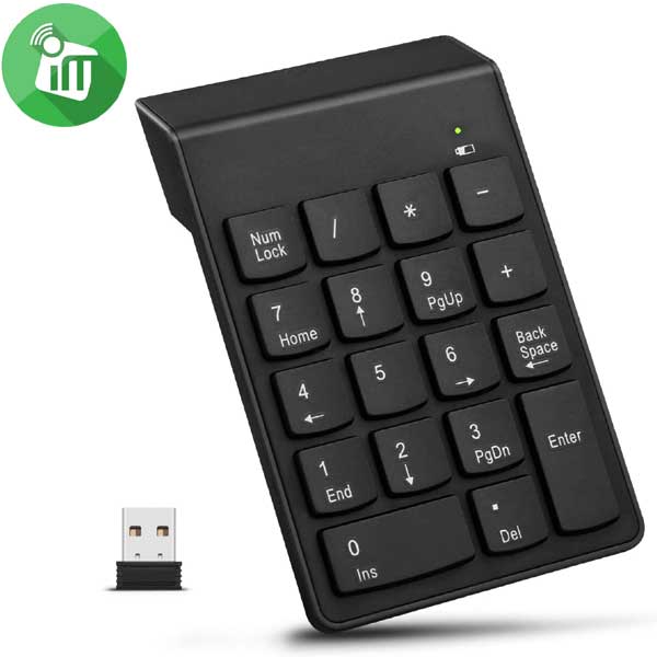 K20 Mini Wireless Numeric Keypad