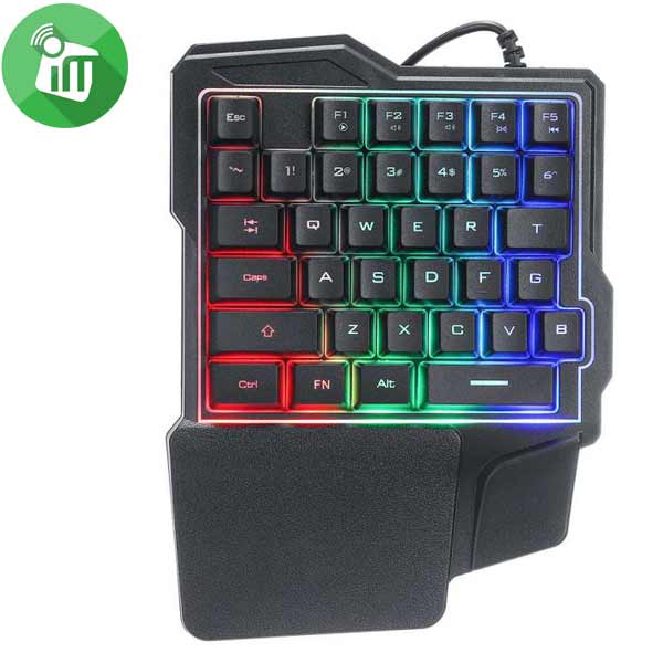 K7 One-Hand Wired Gaming Keyboard