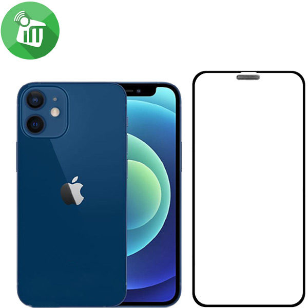 KuZoom Screen Protector 6D Full Cover Dustproof Version Tempered Glass For iPhone 12 / iPhone 12 Pro
