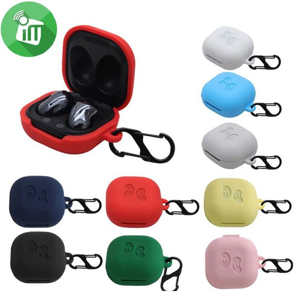 Pod Pocket Silicone Cover For Samsung Galaxy Buds Live / Buds Pro with Keychain
