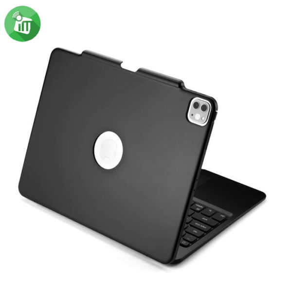 F129A Smart Bluetooth Keyboard 360-Degrees Rotating Case With Backlit For iPad Pro 12.9 (2018/2020) - Image 2