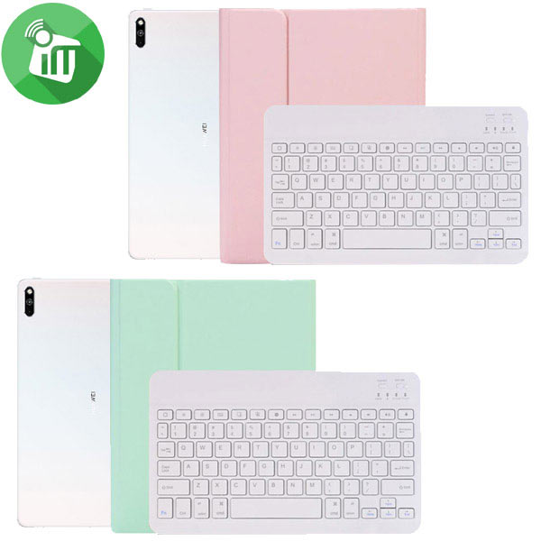 M8104 Smart Bluetooth Keyboard Leather Case For Huawei MatePad 10.4