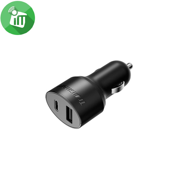 Tronsmart C2P Dual Port USB + PD Car Charger 42W