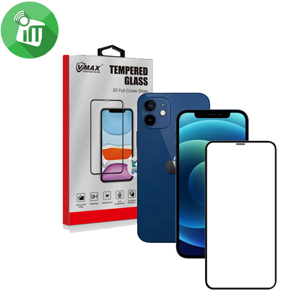 Vmax Screen Protector 3D Full Cover / Dustproof Version Tempered Glass For iPhone 12 mini