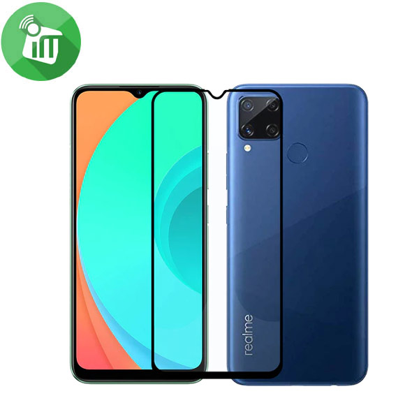 iScreen Glass 5D Full Glue Screen Protector For Realme C15