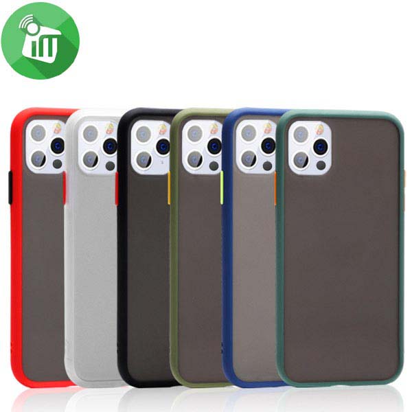j-Case Touch Series Shadow Matt PC Case For iPhone 12 Pro Max