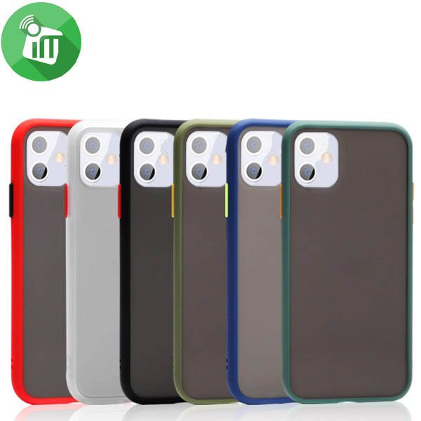 j-Case Touch Series Shadow Matt PC Case For iPhone 12 mini