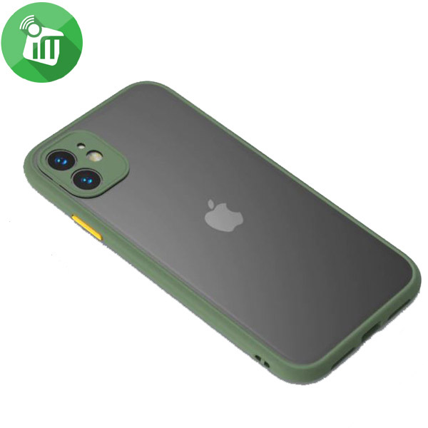 j-Case Touch Series Shadow Matt PC Full Cover Camera Protection Case For iPhone 11 - Image 4
