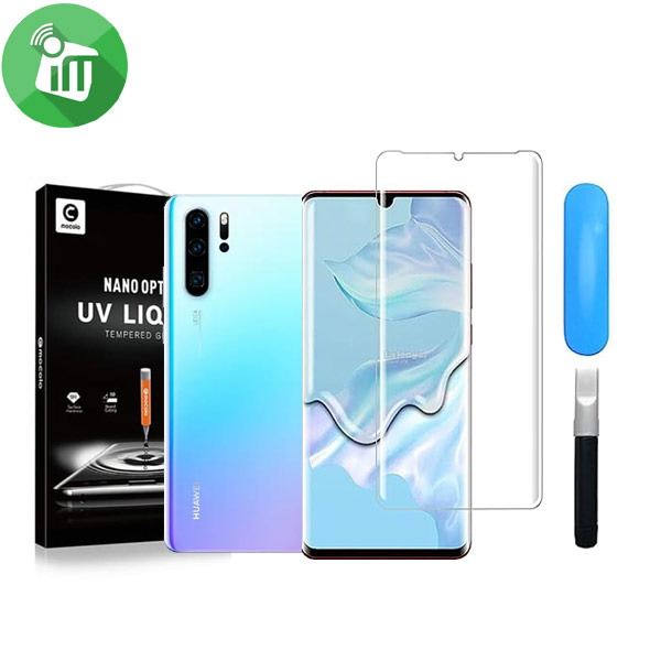 mocolo UV Nano Optics Tempered Curved Glass Screen Protector For Huawei P30 Pro