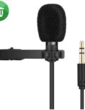 Yanmai R955 Clip On Lavalier Microphone 3.5mm Connector