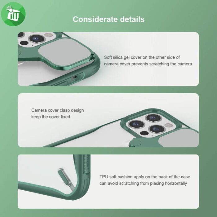Nillkin Cyclops camera protective case For iPhone 12 - iPhone 12 Pro