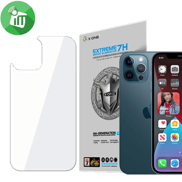 X.One Back Extreme Shock Eliminator (4th Generation) Screen Protector For iPhone 12 Pro Max