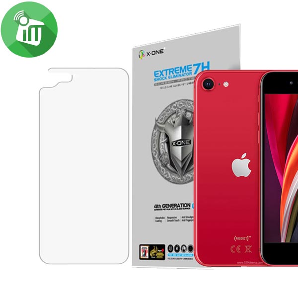 X.One Back Extreme Shock Eliminator (4th Generation) Screen Protector For iPhone SE 2020