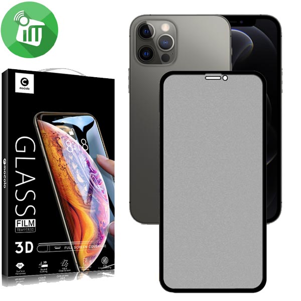 mocolo Glass 3D Privacy Tempered Screen Protector For iPhone 12 / iPhone 12 Pro