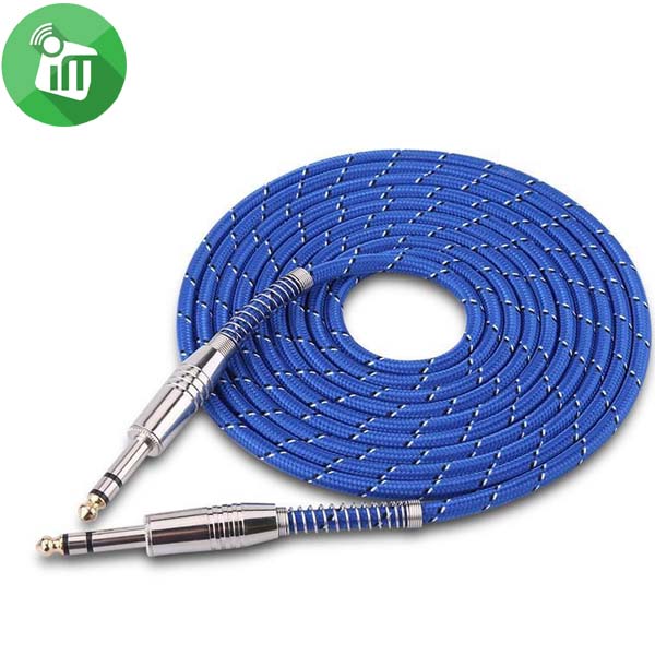 Audio Stereo Cable 6.35mm Male to Male