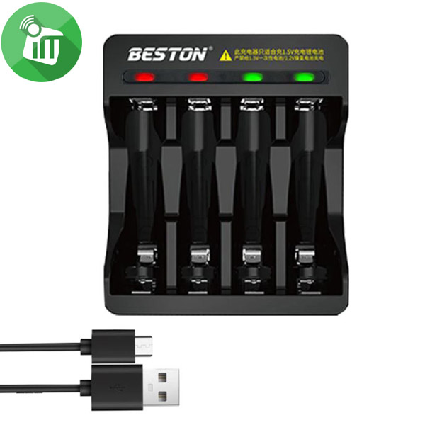 Beston BST-M7011 LCD  Lithium Battery Charger For AA/AAA Li-ion Battery