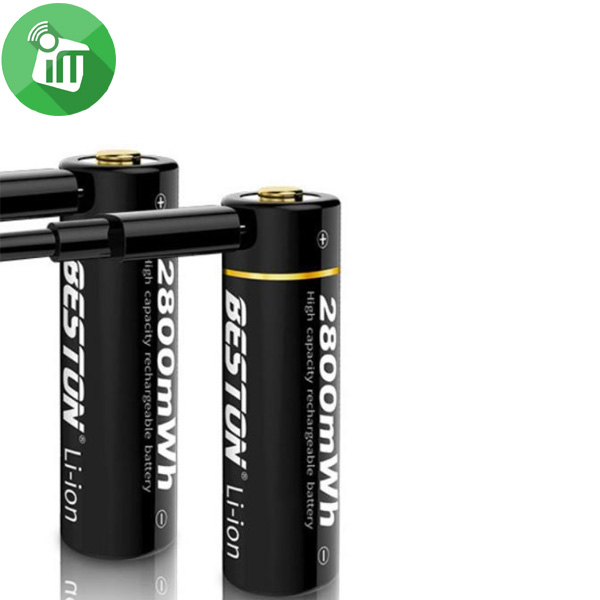 Beston 2PCS AA Micro USB Rechargeable Battery 2800mAh - Image 3