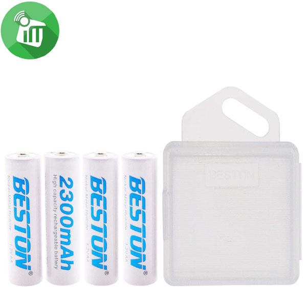 Beston 4PCS AA Rechargeable Battery 2300mAh - Image 3