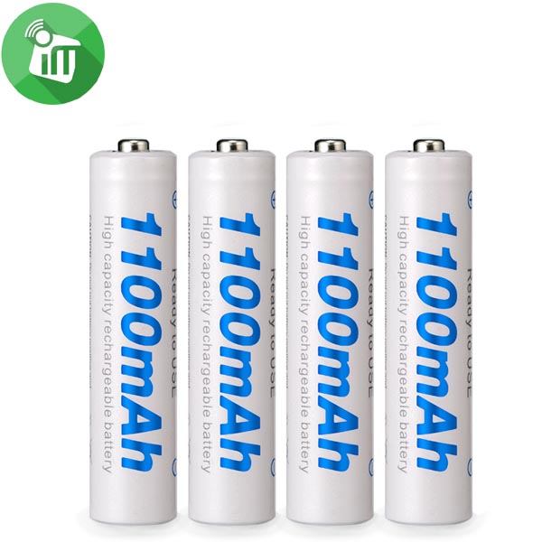 Beston 4PCS AAA Rechargeable Battery 1100mAh