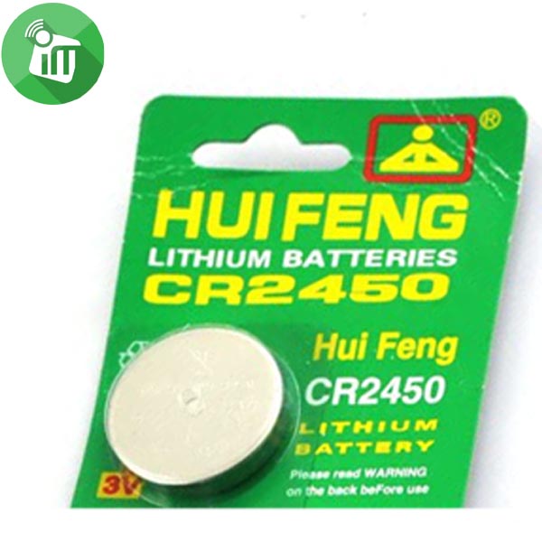 HUIFENG Lithium Battery CR2450 – 3V 1PCS