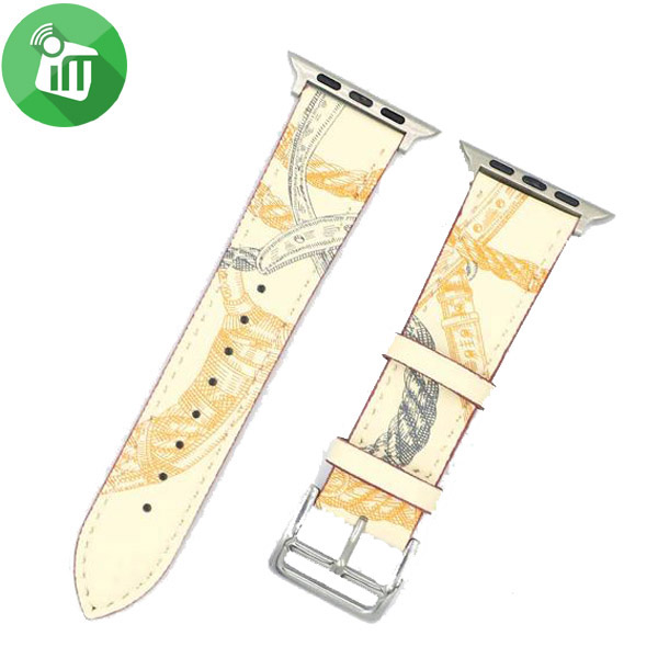 Hermes Swift Leather Single Tour Band For iWatch (38/40/41/42mm) - Image 3