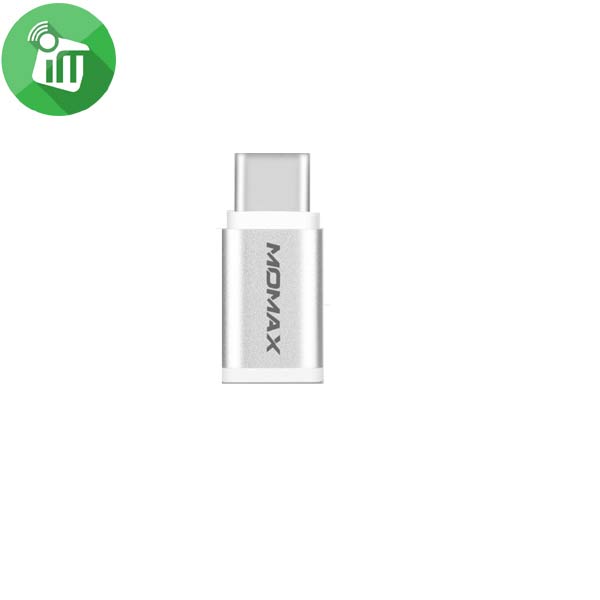 MOMAX Micro USB To Type C Adaptor (5V3A)