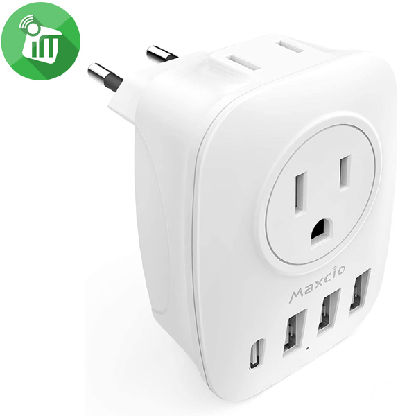 European Travel Plug Adapter (6 in 1)
