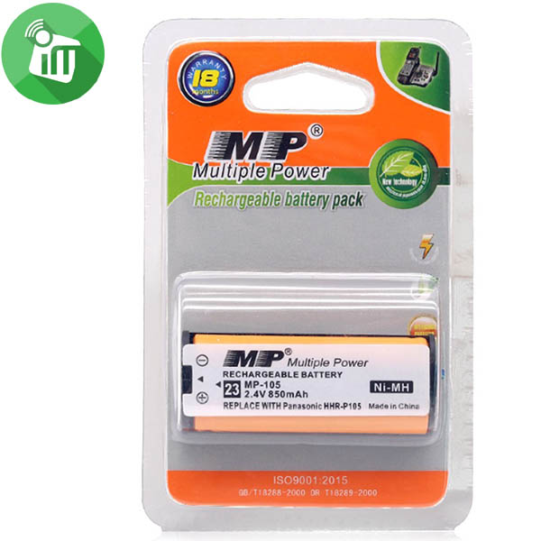Multiple Power MP-105 Rechargeable Battery 850mAh