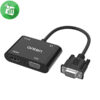 Onten 5138 HV VGA to HDMI and VGA with Audio