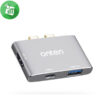 Onten 9177S Dual USB-C to HDMI Adapter With USB 3.0 and PD Port