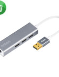 Onten U5226 USB 2.0 to 3 USB 2.0 Hub With Gigabit Ethernet Adpater (0.2M)