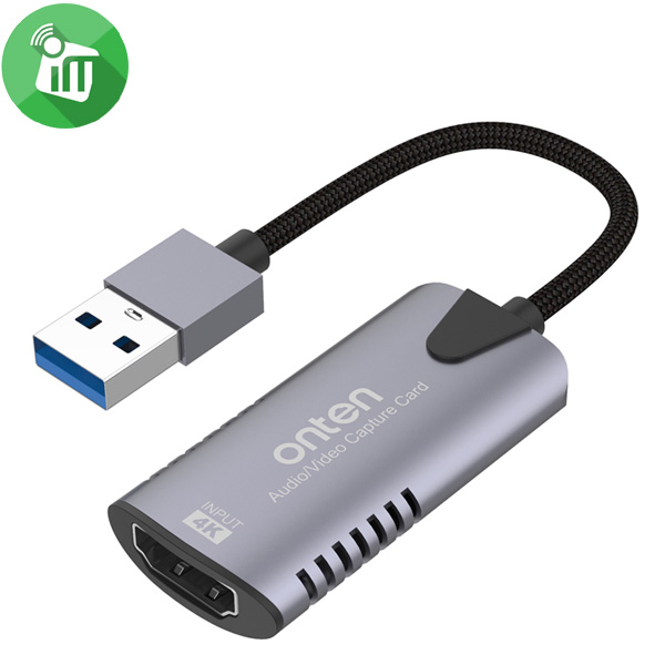 Onten US302 USB 3.0 Audio Video Capture Card (0.2M)