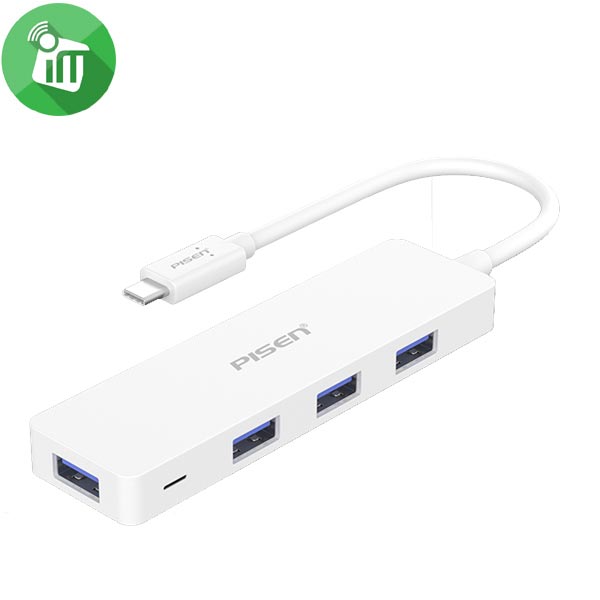 Pisen NJ-HB4001 Type-C To 4 USB HUB Converter (0.15m)