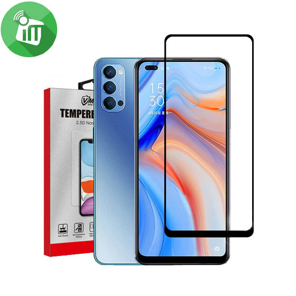 Vmax 2.5D Full Glue Full cover Glass Screen Oppo Reno4